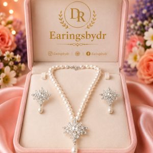 Pearl stone princess style set